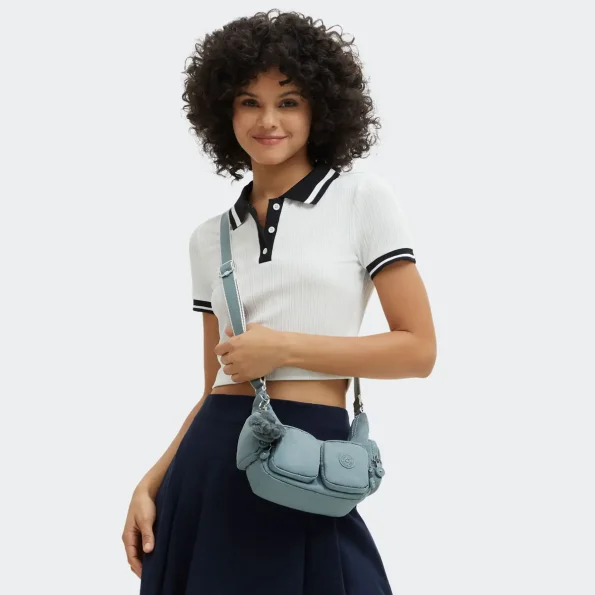 RIKKA MINI Relaxed Grey - Kipling Brunei Official Store