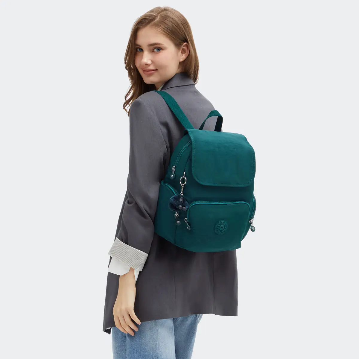 KPKI35234KK_9 CITY ZIP S Tailored Green
