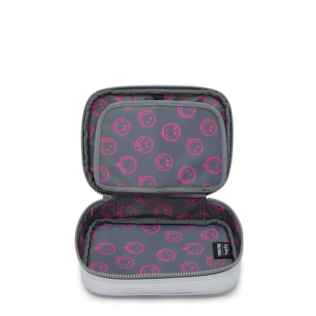 KPKI8870HA1_3 100 Pens Happy Face Silv