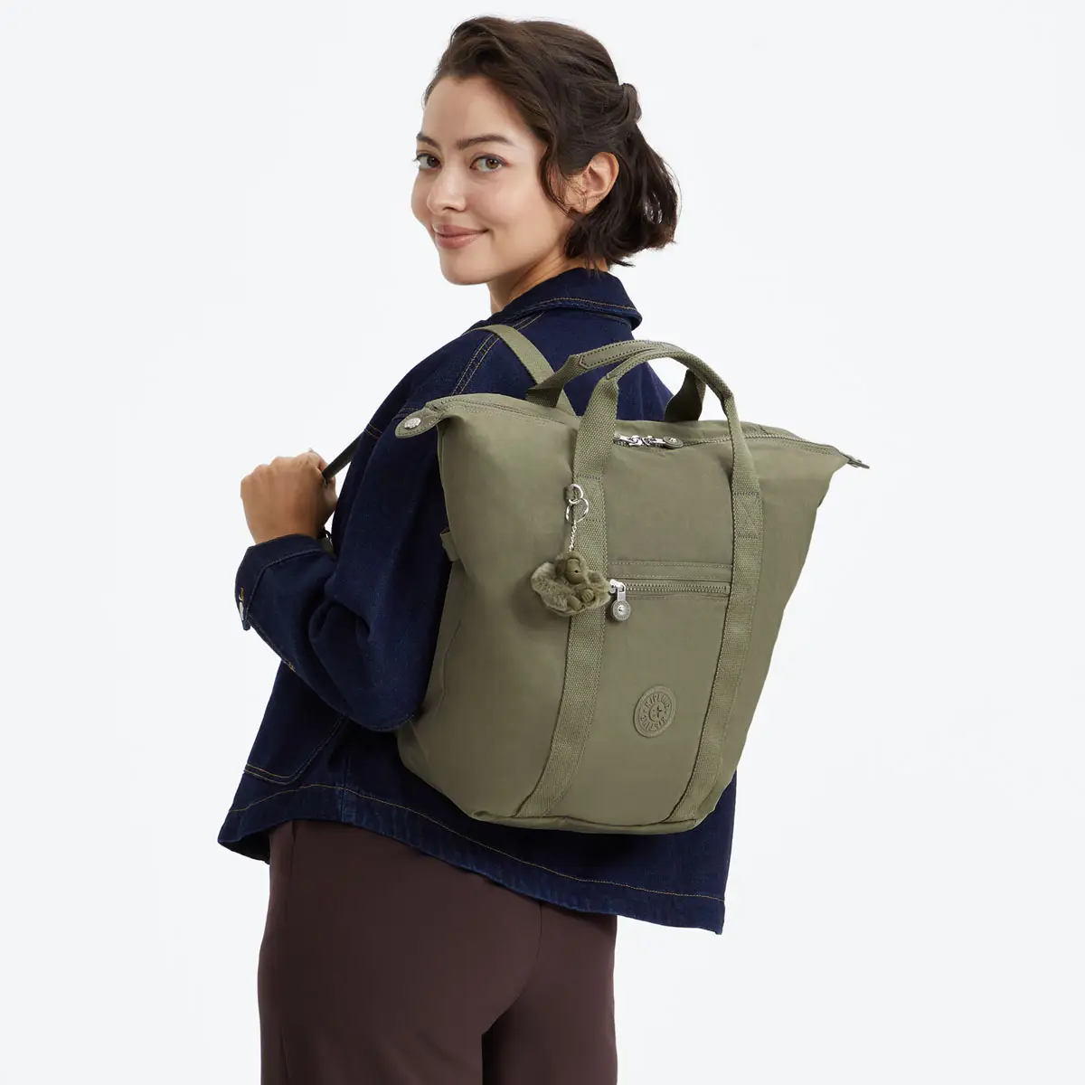 KPKI9651RW4_9 NEW ART BACKPACK Almost Sage
