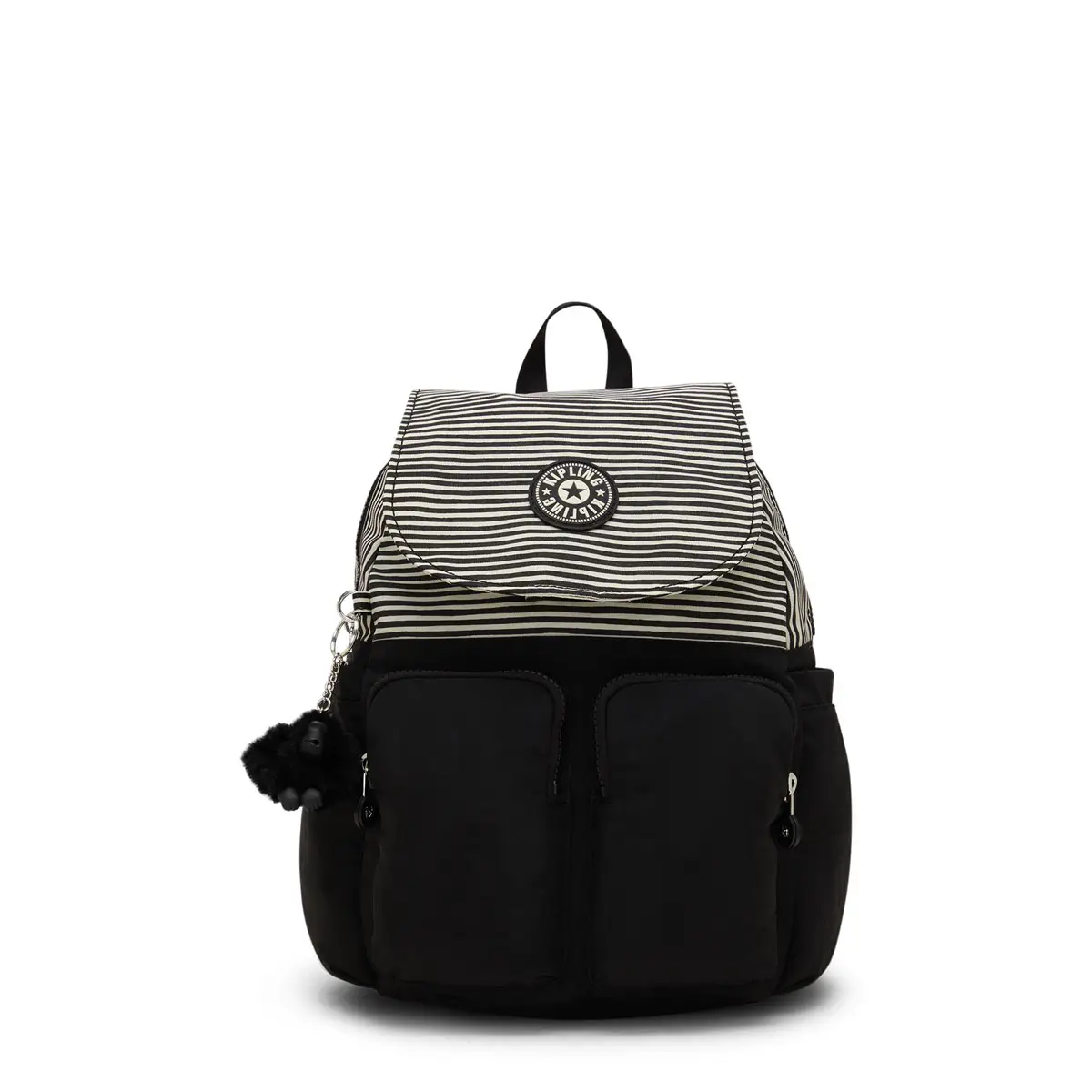 KPKI82123FR_1 CITY POCKET S Stripe Black Bl