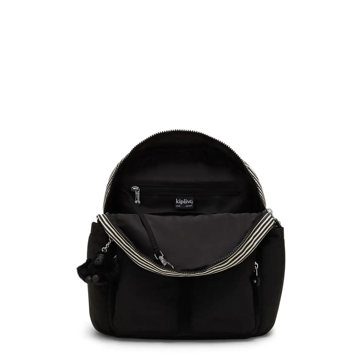 KPKI82123FR_3 CITY POCKET S Stripe Black Bl