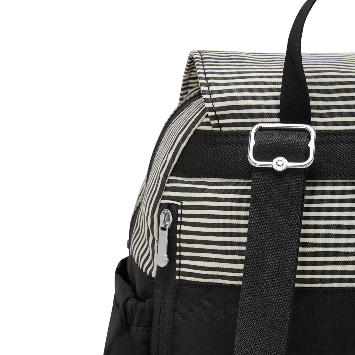 KPKI82123FR_5 CITY POCKET S Stripe Black Bl